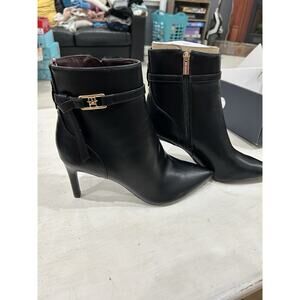 TOMMY HILFIGER Jorine Dress Booties Women's Size US 8.5 Black